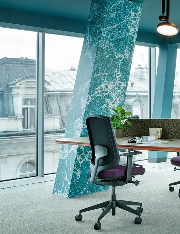 Wirtualne biuro Warszawa - eleganckie wnętrze biurowe The Nest